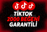 ⚡[GARANTİLİ] TİKTOK 2000 BEĞENİ⚡