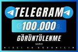 ⭐[ANINDA/UCUZ] TELEGRAM 100.000 GÖRÜNTÜLENME⭐