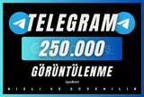 ⭐[ANINDA/UCUZ] TELEGRAM 250.000 GÖRÜNTÜLENME⭐
