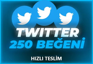(ANLI-K) Twitter 250 Gerçek Beğeni