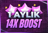 ⭐️[GARANTİLİ-STOKLU] 1 AYLIK 14x SERVER BOOST⭐️