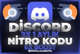 [ANLIK]1 AYLIK 3X NİTRO KODU 6X BOOST!