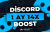 HIZLI | 1 Aylık Discord 14x Boost 