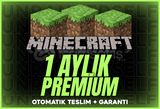 Anlık | 1 Aylık Minecraft Premium