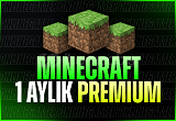 Anlık | 1 Aylık Minecraft Premium