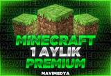 Anlık | 1 Aylık Minecraft Premium