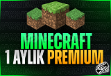 Anlık | 1 Aylık Minecraft Premium