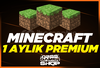 1 Aylık Minecraft Premium