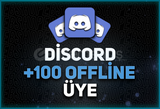 ANLIK | 100 Adet Discord Offline Üye