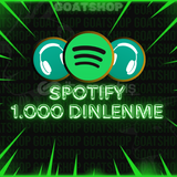 ⭐[ANLIK] 1.000 ADET SPOTIFY DINLENME + VIP