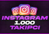 ⭐ANLIK⭐ 1000 Instagram Gerçek Takipçi