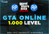 Anlık | 1000 Level GTA Online + Ban Yok