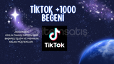 ANLIK / 1000 TikTok Beğeni |