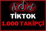 ⭐[ANLIK]1000 Tiktok Takipçi |⭐