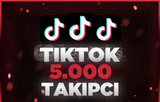 Anlık| 5.000 TAKİPÇİ TİKTOK⭐️KALİTELİ SERVİS