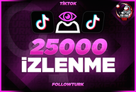 ⭐Tiktok 25000 İzlenme⭐