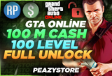 ⭐GARANTİLİ 100M Cash + 100 Level + FULL Unlock