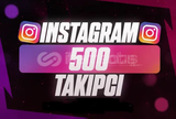 (ANLIK) Instagram 500 TÜRK Takipçi