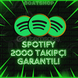 ⭐[ANLIK] 2.000 ADET SPOTIFY TAKİPÇİ + VİP