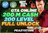 ⭐GARANTİLİ 200M Cash + 200 Level + FULL Unlock