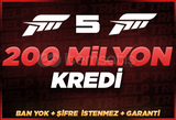 ⭐ Anlık 200M Kredi - Forza Horizon 5 | Ban Yok