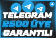 ⭐ HIZLI +2.500 TELEGRAM ÜYE ⭐