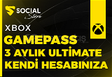 3 Aylık Xbox Gamepass Ultimate - Anlık Teslim