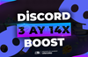 ANLIK | 3 Aylık Discord 14x Boost