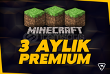 Anlık | 3 Aylık Minecraft Premium