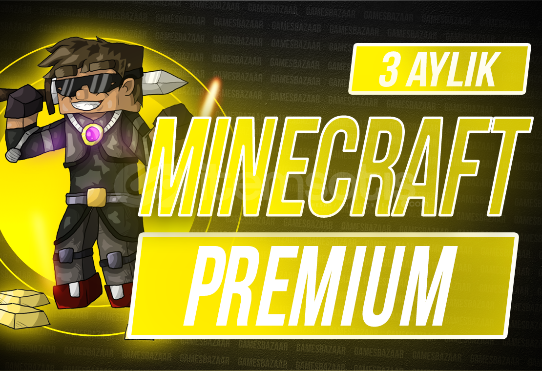3 Aylık Minecraft Premium 3 Aylık Minecraft Premium