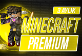 Instant | 3 Month Minecraft Premium