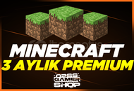 3 Aylık Minecraft Premium