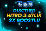 Anlık | 3 Aylık Nitro 2x Boost