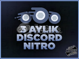 Anlık | 3 Aylık Nitro 2x Boost