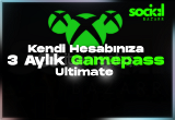 Anlık | 3 Aylık Xbox Gamepass Ultimate