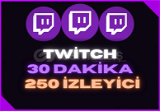 [INSTANT}⭐30 MIN +250 Twitch Live Stream Viewers⭐