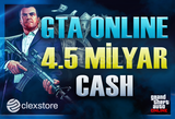 Anlık | 4.5 Milyar Cash - GTA Online + Ban Yok