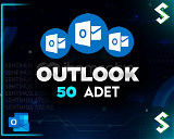 Anlık | 50 Adet Outlook Mail + GARANTİ