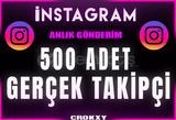  500 ADET GERÇEK TAKİPÇİ