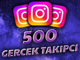 ⭐Anlık | 500 Gerçek Takipçi