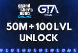 ⭐Anlık | 50M + 100 Level + Unlock!⭐GARANTİLİ