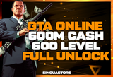 ⭐600M Cash + 600 Level + FULL Unlock⭐