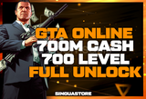 ⭐700M Cash + 700 Level + FULL Unlock⭐