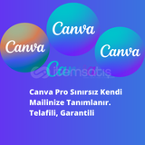 Anlık Canva Pro Kendi Hesabınıza Tanımlanır