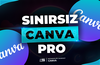 Anlık | Canva Pro Sınırsız + Kendi Hesabınıza