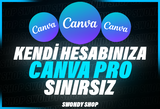 Anlık / Canva Pro Sınırsız + Kendi Hesabınıza