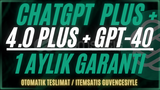 [Hızlı Destek]⭐️ChatGPT+ 4.0 Plus Garantili!