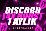 ✨[İNDİRİMLİ] Discord 1 AYLIK 14X BOOST HIZLI⭐