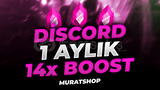 ⭐ [] DİSCORD 1 AYLIK 14X BOOST | BOTSUZ ⭐