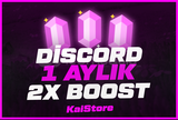 (ANLIK) Discord 1 Aylık 2x Boost